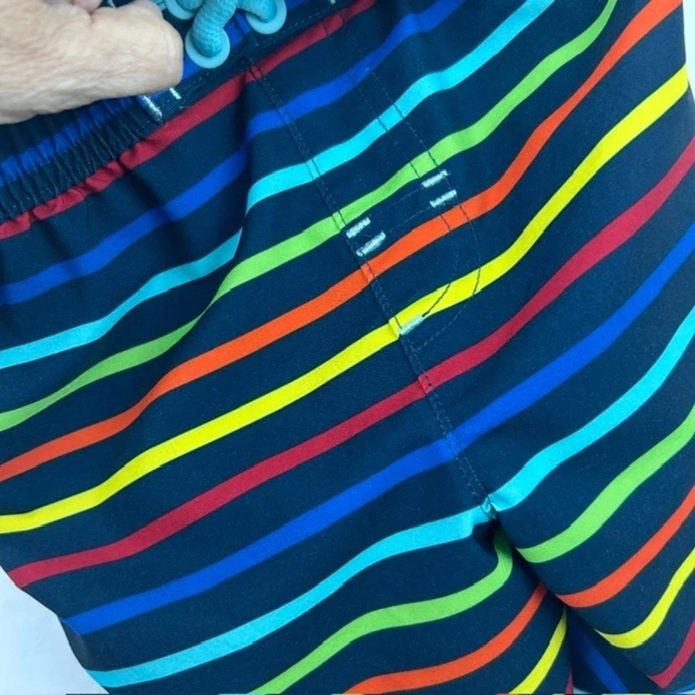Under Armour & Wonder Nation Toddler Boys Swim Trunks Bundle 18M